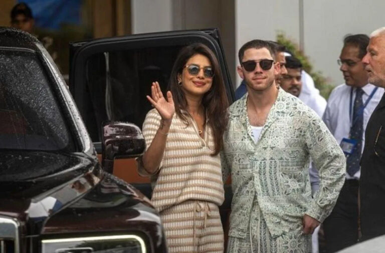 Actress Priyanka and singer Nick Jonas.