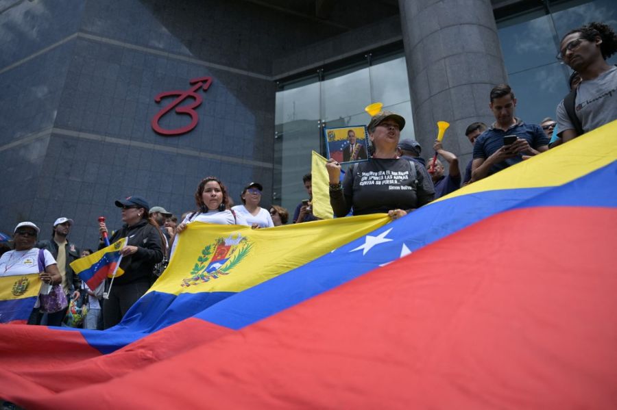 Opposition protests in Venezuela