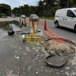 Photos-Cancun: deterioration of roads in the hotel zone increases