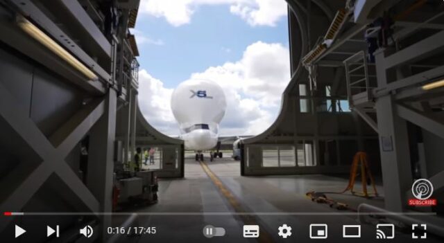 This is the giant BelugaXL from Airbus