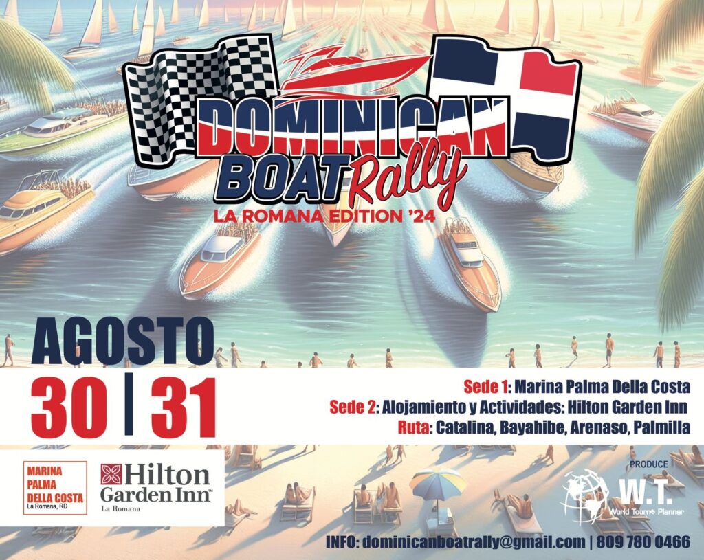 Third edition of the Dominican Boat Rally to be held from September 30 to 1 - Tourism News