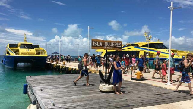 Isla Mujeres: authorities assure that tourist occupation has been maintained