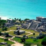 Drop in visits to the Mayan Museum in Cancun and to the remains of Tulum